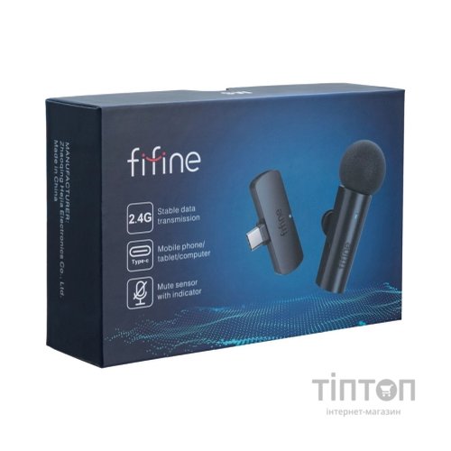 Мікрофон Fifine M6 Wireless Black (M6)
