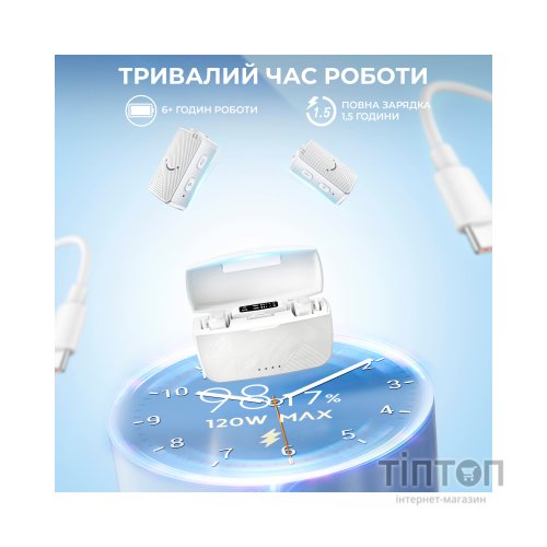 Мікрофон Fifine M9W White (M9W)