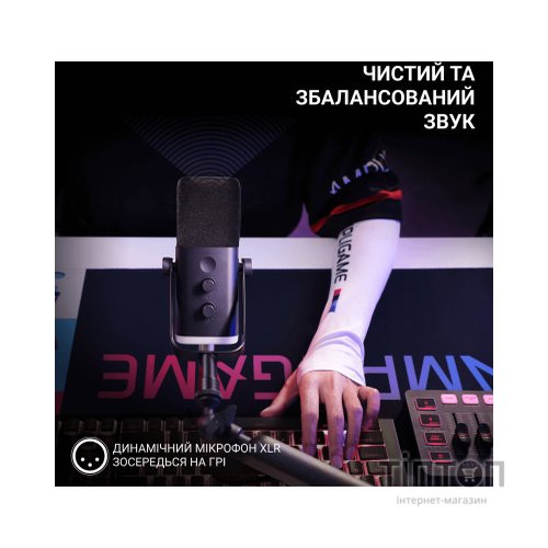 Мікрофон Fifine TAM8 USB Black (TAM8)