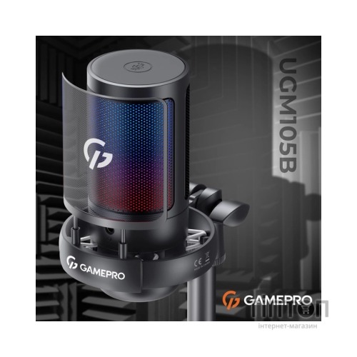 Мікрофон GamePro UGM105B Black (UGM105B)