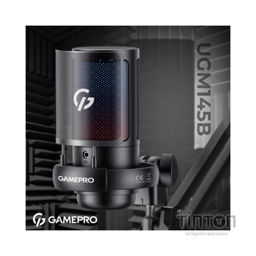 Мікрофон GamePro UGM145B Black (UGM145B)