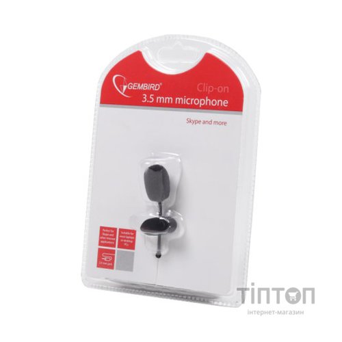 Мікрофон Gembird MIC-C-01 Black (MIC-C-01)