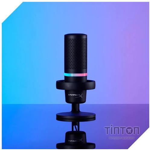 Мікрофон HyperX DuoCast Black (4P5E2AA)