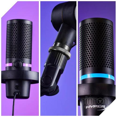 Мікрофон HyperX DuoCast Black (4P5E2AA)