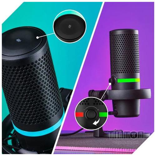 Мікрофон HyperX DuoCast Black (4P5E2AA)