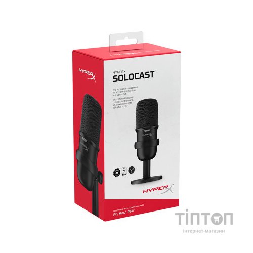 Мікрофон HyperX SoloCast Black (4P5P8AA)