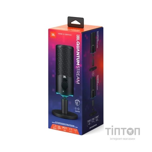 Мікрофон JBL Quantum Stream (JBLQSTREAMBLK)
