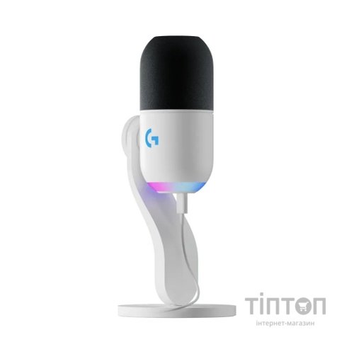 Мікрофон Logitech Yeti GX Dynamic RGB Gaming Mic with Lightsync Off-White (988-000576)