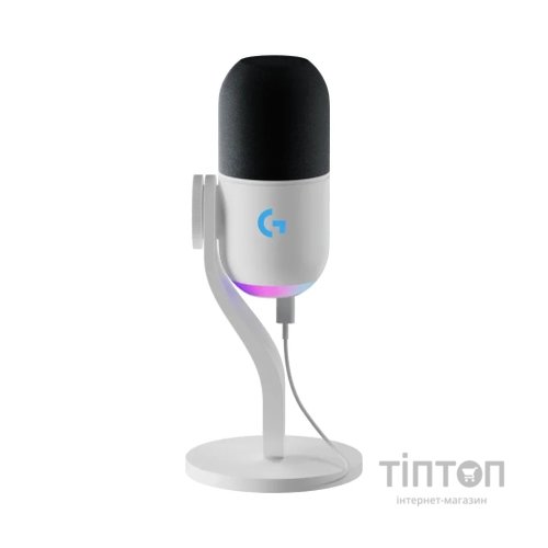 Мікрофон Logitech Yeti GX Dynamic RGB Gaming Mic with Lightsync Off-White (988-000576)