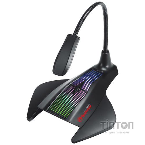 Мікрофон Marvo MIC-01 Multi-LED USB Black (MIC-01)