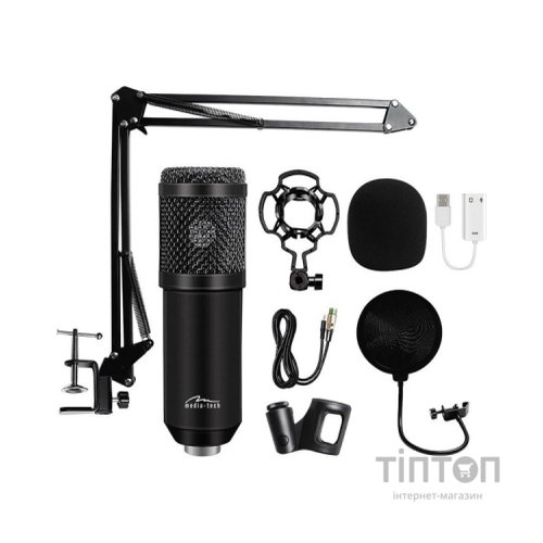 Мікрофон Media-Tech XLR USB Black (MT397K)