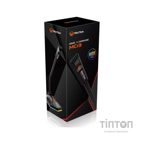 Мікрофон Meetion MC13 Black (MT-MC13-A)