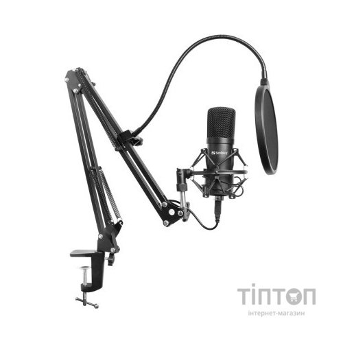 Мікрофон Sandberg Ігровий стрім мікрофон Sandberg Streamer Kit USB, кабель 2,5м. (126-07)