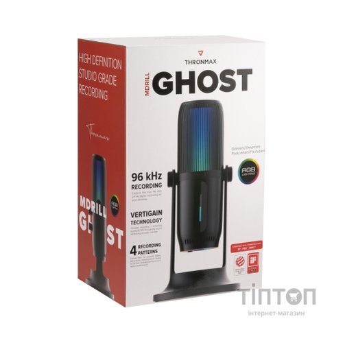 Мікрофон Thronmax MDRILL GHOST M2RGB Black (M2RGBTHRONMAX)