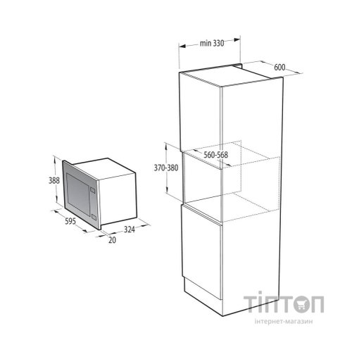 Мікрохвильова піч Gorenje BM201AG1BG