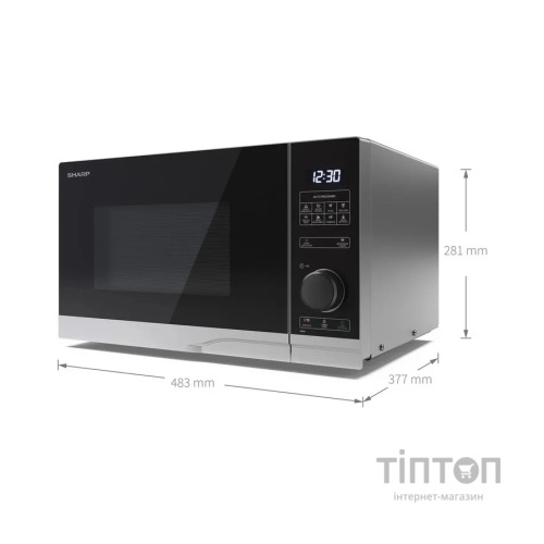Мікрохвильова піч Sharp YC-PS234AE-S