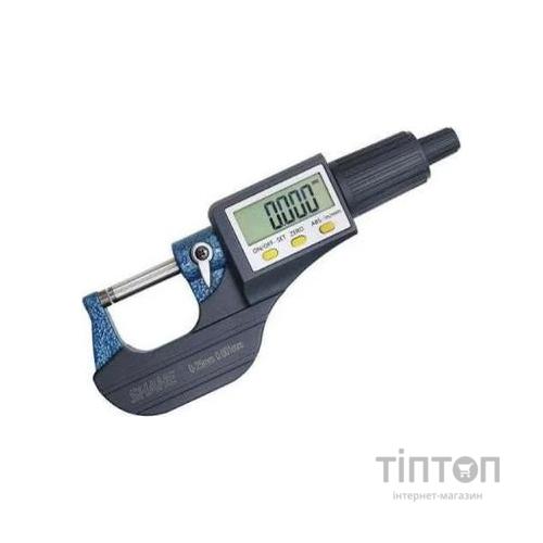 Мікрометр Protester цифровий 0-25мм/0,001мм (5202-25)