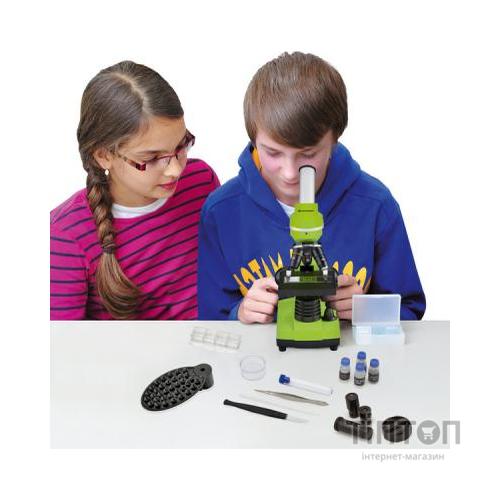 Мікроскоп Bresser Biolux SEL 40x-1600x Green (927062)