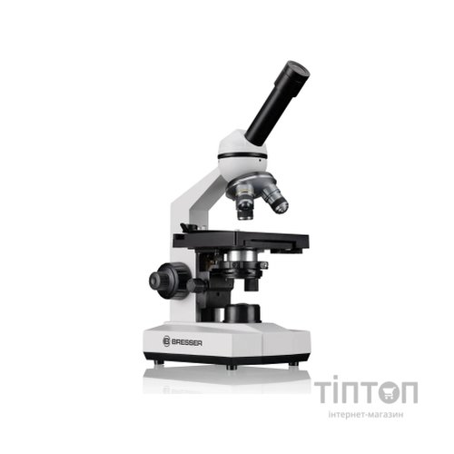 Мікроскоп Bresser Erudit Basic Mono 40x-400x з адаптером для смартфона + кейс (922745)