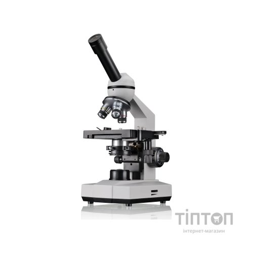 Мікроскоп Bresser Erudit Basic Mono 40x-400x з адаптером для смартфона + кейс (922745)