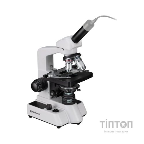 Мікроскоп Bresser Erudit DLX 40-1000x Black/White (5102000) (913802)