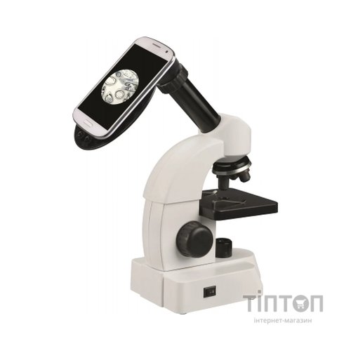 Мікроскоп Bresser Junior 40x-640x + набір для дослідів і адаптер для смартфона (929316)