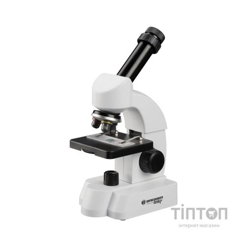 Мікроскоп Bresser Junior 40x-640x + набір для дослідів і адаптер для смартфона (929316)