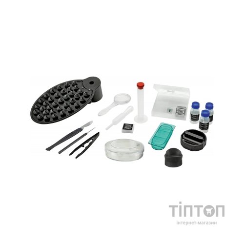 Мікроскоп Bresser Junior 40x-640x + набір для дослідів і адаптер для смартфона (929316)