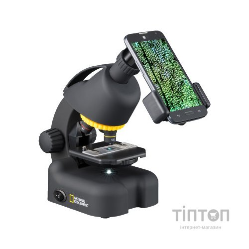 Мікроскоп National Geographic 40x-640x з адаптером для смартфона (922416)
