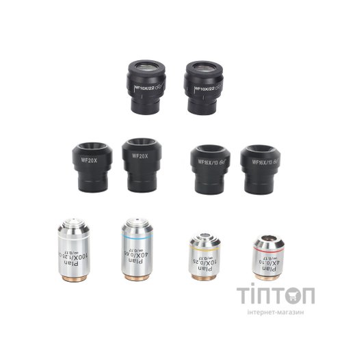 Мікроскоп Sigeta Biogenic 40x-2000x LED Trino Infinity (65260)