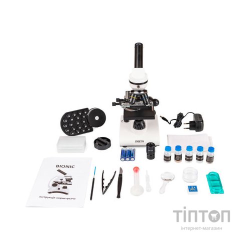 Мікроскоп Sigeta Bionic 40x-640x + смартфон-адаптер (65275)