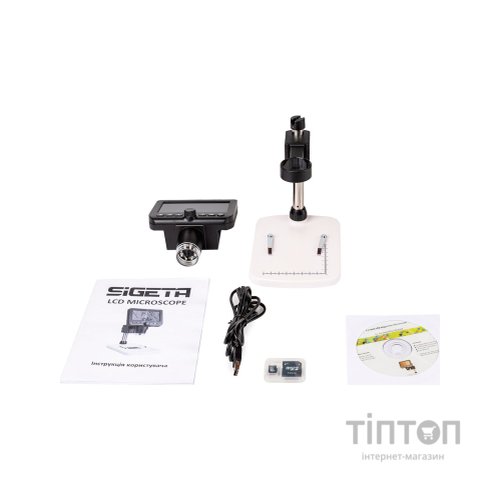 Мікроскоп Sigeta Fair 10x-800x (65511)