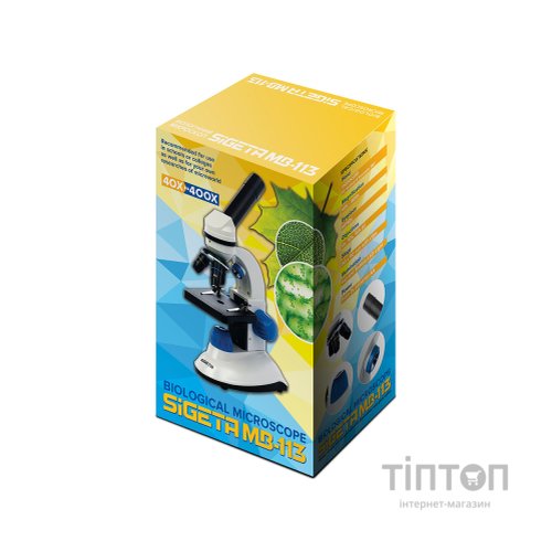 Мікроскоп Sigeta MB-113 40x-400x LED Mono (65231)