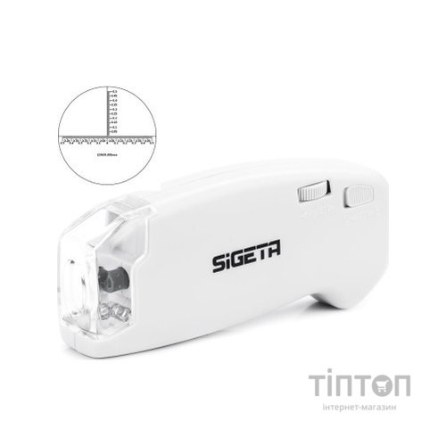 Мікроскоп Sigeta MicroGlass 150x R/T (зі шкалою) (65140)