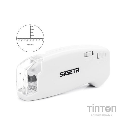 Мікроскоп Sigeta MicroGlass 40x R/T (зі шкалою) (65136)