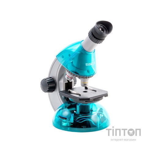 Мікроскоп Sigeta Mixi з адаптером для смартфона 40x-640x Blue (65911)