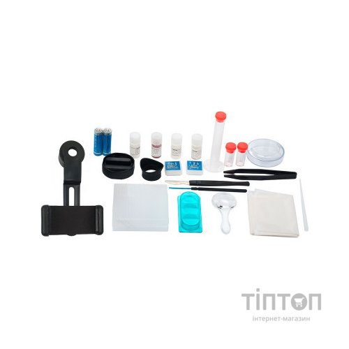 Мікроскоп Sigeta Mixi з адаптером для смартфона 40x-640x Blue (65911)