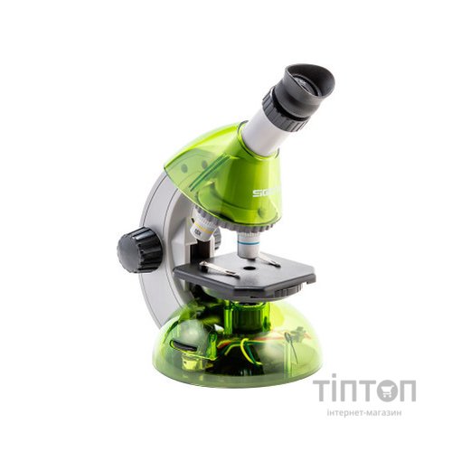 Мікроскоп Sigeta Mixi з адаптером для смартфона 40x-640x Green (65912)