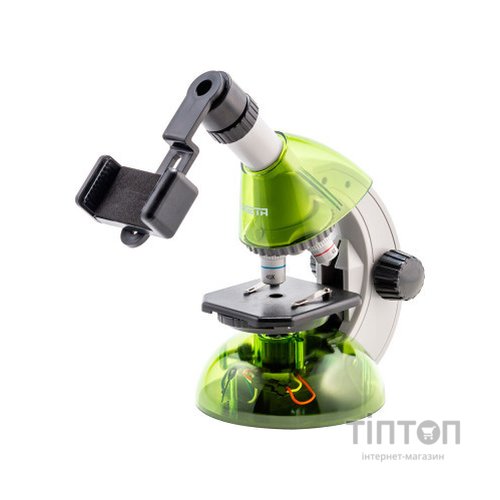 Мікроскоп Sigeta Mixi з адаптером для смартфона 40x-640x Green (65912)