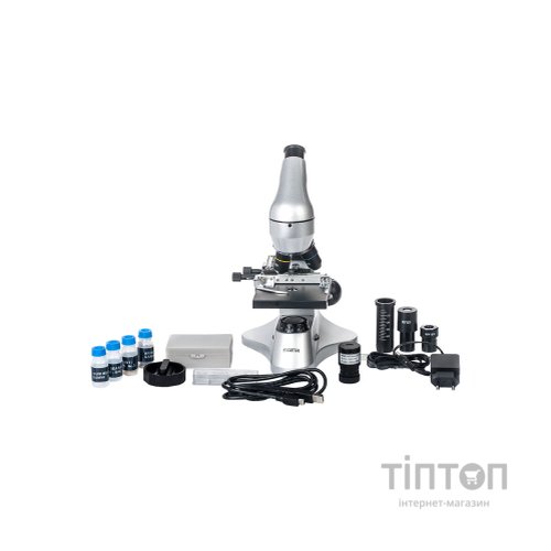 Мікроскоп Sigeta Prize Novum 20x-1280x з камерою 2Mp (65244)