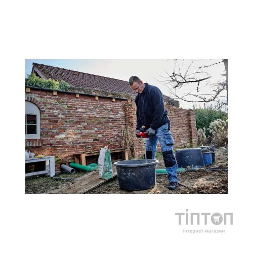 Міксер будівельний Einhell TE-MX 18 Li - Solo, 18В, PXC, М14, 0-620 об/хв, 1.9 кг (без АКБ та ЗП) (4258760)