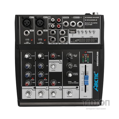 Мікшерний пульт Arctic Audio MS602M USB