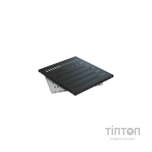 Полка 19" 1U глиб. 450-540мм, регульована RAL 7035 Mirsan (MR.HRM1U45.02)