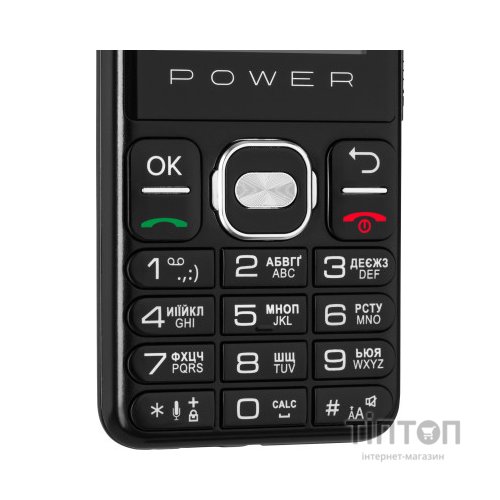 Мобільний телефон 2E E240 2023 Black (688130251068)