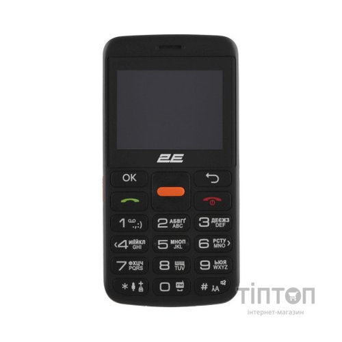 Мобільний телефон 2E T180 MAX Black (688130251051)