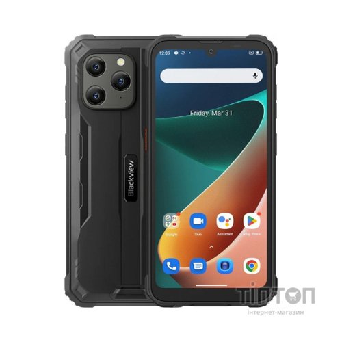Мобільний телефон Blackview BV5300 Pro 4/64GB Black (6931548311492)