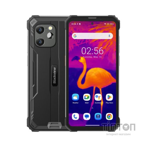 Мобільний телефон Blackview BV8900 8/256GB NFC Black (6931548313502)