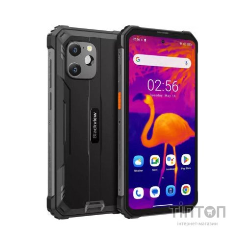 Мобільний телефон Blackview BV8900 8/256GB NFC Black (6931548313502)