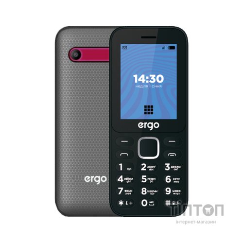 Мобільний телефон Ergo E241 Red