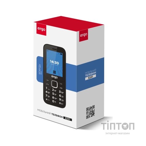 Мобільний телефон Ergo E241 Red